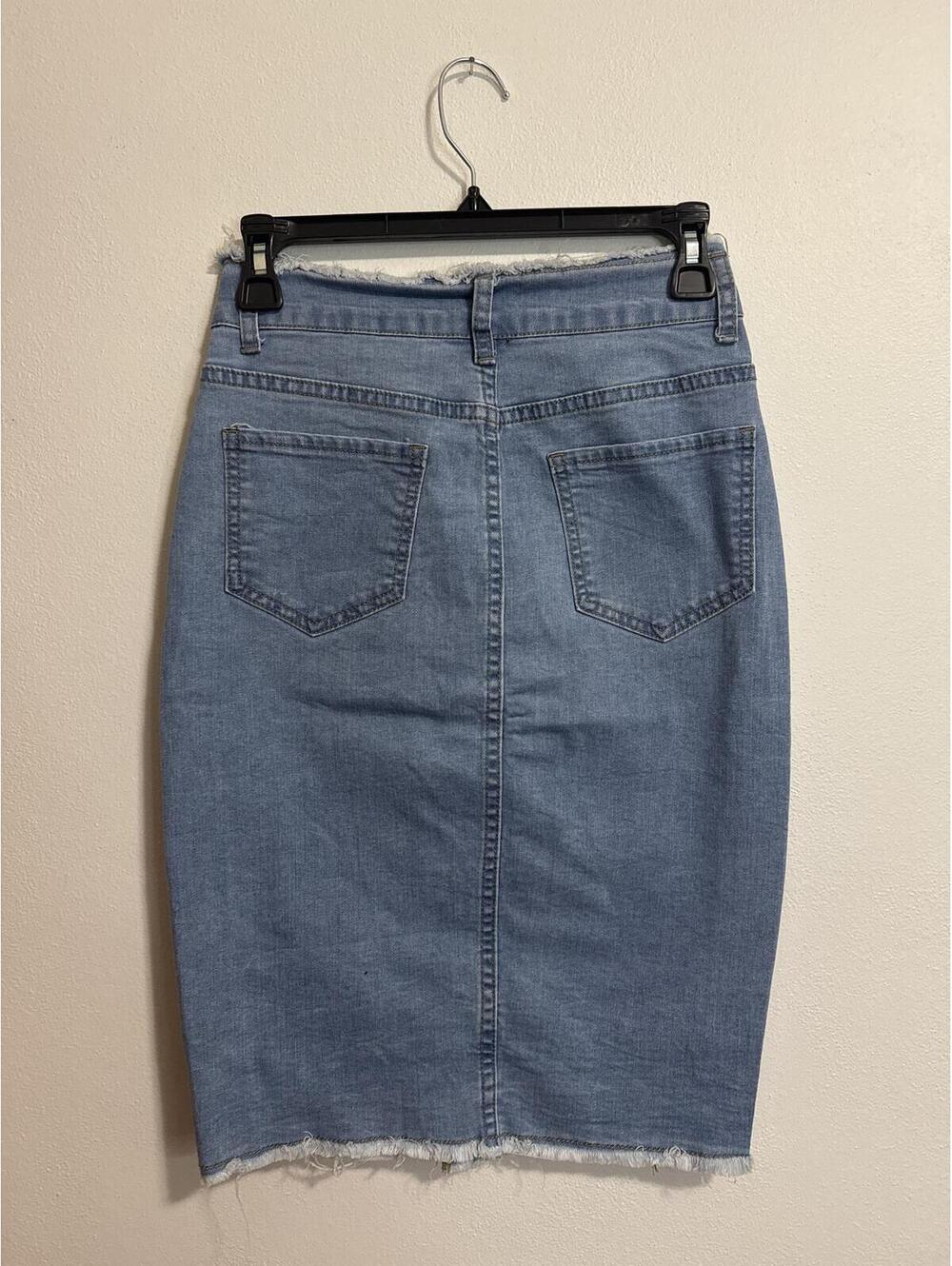 Shein denim pencil skirt - Picture 3 of 5